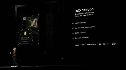 소형 인공지능 컴퓨터 DGX 스파크와 DGX 스테이션을 출시할 예정이다 / 출처=엔비디아