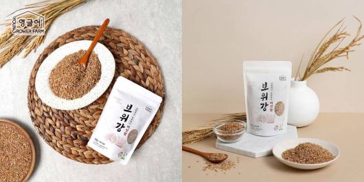 영글어농장의 현미 활용 버섯쌀 / 출처=영글어농장