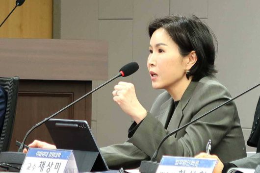 등록제 도입 및 책임 범위 규정 필요성을 강조한 채상미 교수 / 출처=IT동아