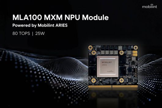 모빌린트, MXM 타입 AI 가속기 ‘MLA100 MXM’ 출시 / 출처=모빌린트