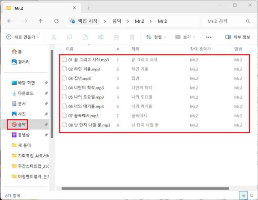 리핑한 음원 파일은 C:\Users(사용자 이름)\Music에 저장됩니다 / 출처=IT동아