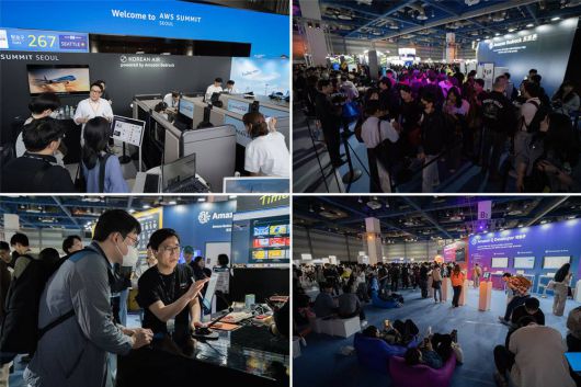 AWS 서밋 서울 2025 엑스포 전경 / 출처=IT동아