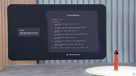 프롬프트를 입력해 코드를 생성하고 수정하는 AI 에이전트도 적용된다 / 출처=구글