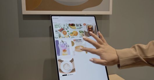 삼성 이페이퍼를 손쉽게 관리할 수 있는 모바일 앱 /출처=삼성전자