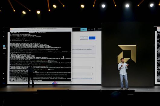 AMD는 개발자들이 AMD 인스팅트 GPU를 AI 개발에 활용할 수 있도록 ‘AMD 디벨로퍼 클라우드’를 서비스하기로 헀다 / 출처=IT동아
