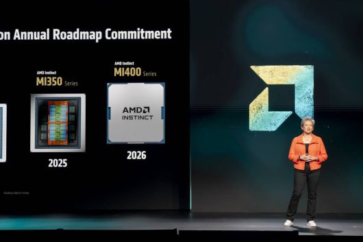 AMD는 MI350 시리즈는 물론 MI400 차세대 버전까지 계속 개발 중이다 / 출처=IT동아