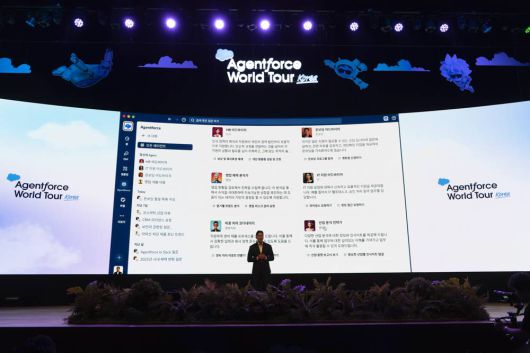 토스는 내부 임직원의 인수인계, 인사 과정부터 실제 광고 영업까지 폭넓게 에이전트포스를 도입 중이다 / 출처=IT동아