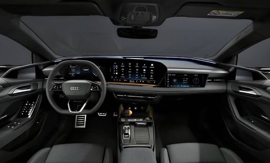 더 뉴 아우디 A6 e-트론 실내 / 출처=아우디코리아