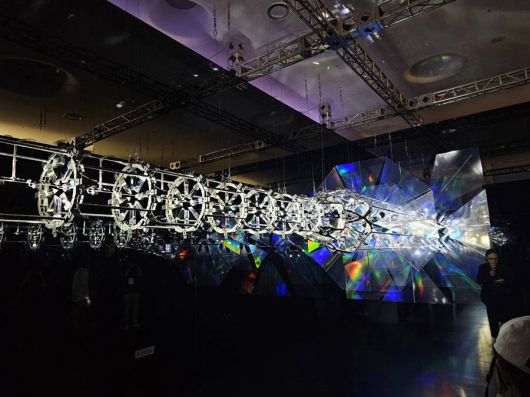 '한국의 탑'을 형상화한 인트로 공간 전시물 / 출처=IT동아