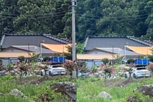 (왼쪽부터)갤럭시 Z 폴드7와 아이폰 16 프로의 25배 줌으로 확대한 풍경 사진 / 출처=IT동아