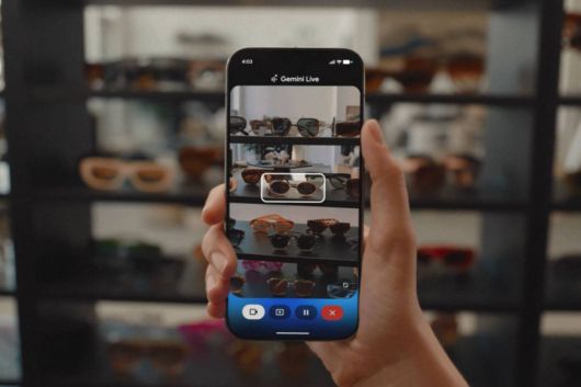 제미나이 라이브는 시각 인식 능력이 강화됐다 / 출처=구글