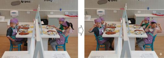 원본 사진의 포즈나 표정을 바꾸는 정도의 작업은 10초 이내로 결과물을 확인할 수 있다 / 출처=IT동아