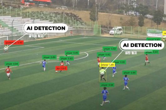 스포잇의 AI 트래킹 기술 / 출처=스포잇