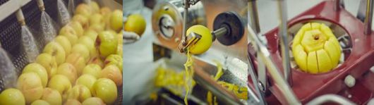 새뜸의 복숭아 가공 과정 / 출처=새뜸