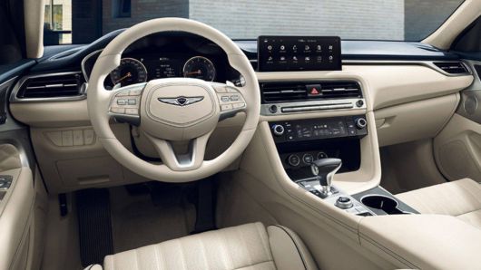 제네시스 2026 G70 및 G70 그래파이트 에디션 실내 / 출처=제네시스