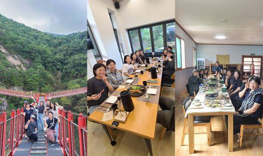 실제 여행 프로그램을 통해 거창군을 찾은 관광객들 / 출처=바바그라운드