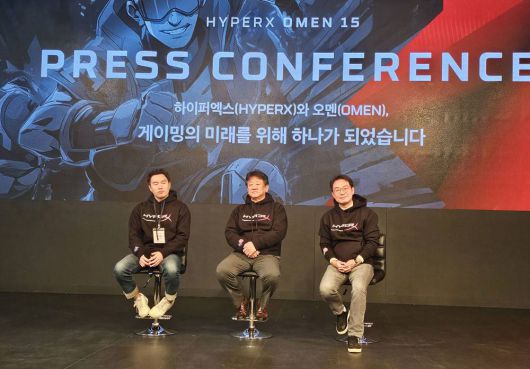 질의응답하는 (왼쪽부터)운병집 매니저, 김대환 대표, 소병홍 전무 / 출처=IT동아