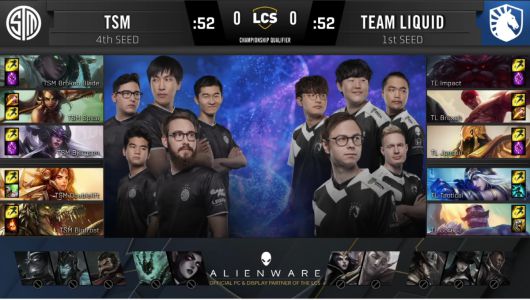 TSM vs TL 플레이오프(사진출처-라이엇 유튜브)