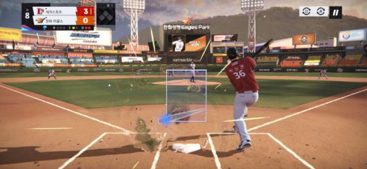 넷마블 프로야구 2022 타격 화면