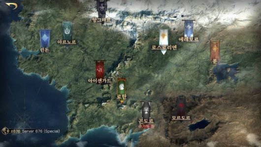 원작에 등장했던 다양한 국가를 선택할 수 있다