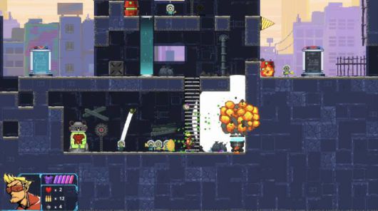 메탈슈츠 플레이 화면