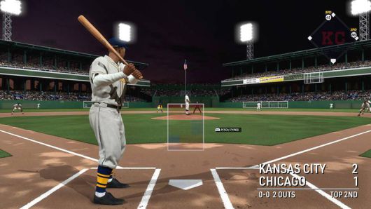 니그로 리그 플레이 화면