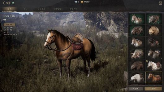 탈것 떠돌이 갈색마