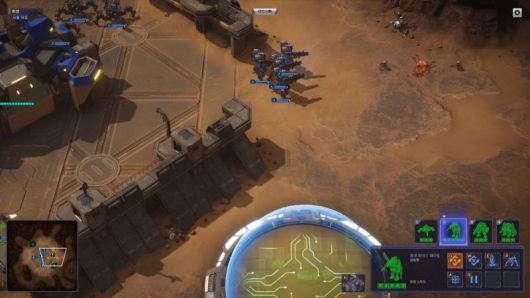 한 부대를 한 유닛처럼 컨트롤하게 된다