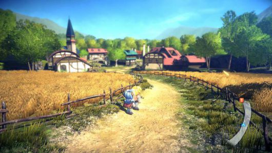 도트 캐릭터와 3D 배경의 만남