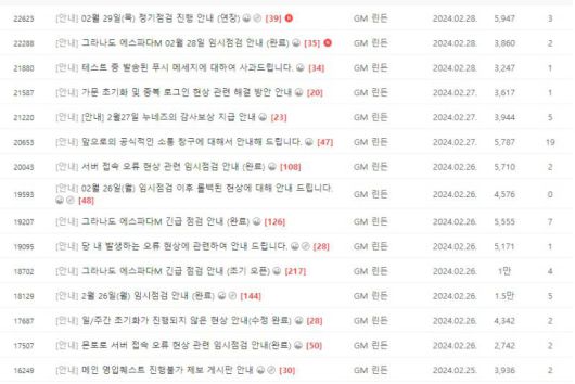 끝없이 이어지는 버그 패치