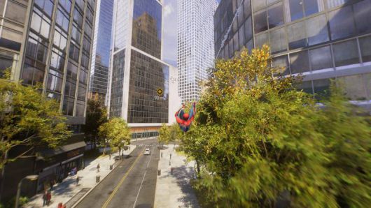 웹스윙으로 도시를 날아다니는 쾌감