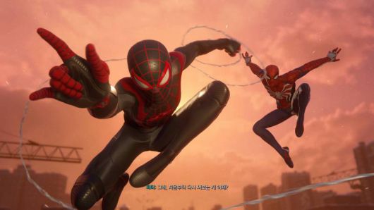 피터와 마일즈가 함께 하는 마블 스파이더맨2