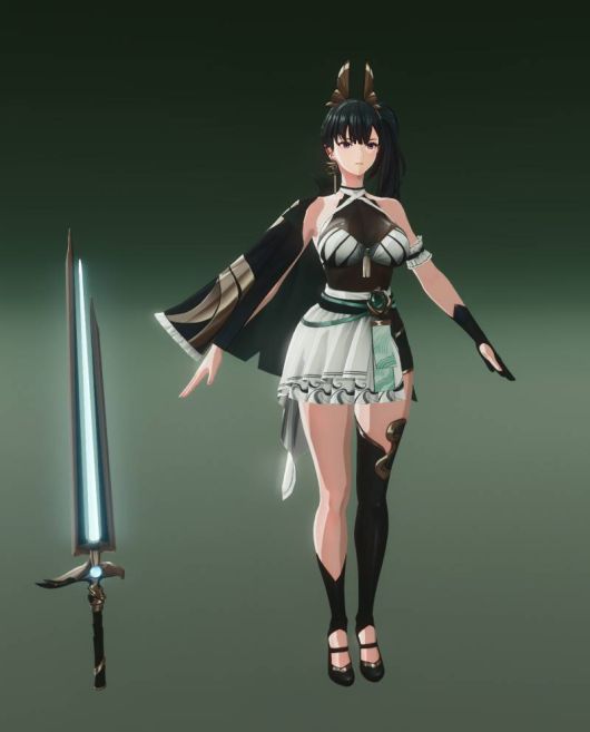 언리얼엔진 5.5로 구현한 루나 메인 캐릭터 '슈발리에'