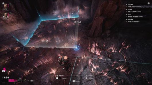 광물을 찾기 위한 외부 활동도 나름 매력적이다