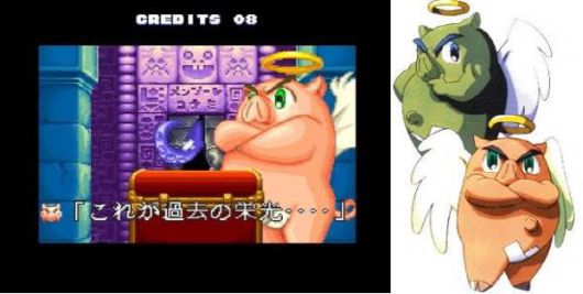 2P 캐릭터의 이름은 가브리엘이다. 날개를 보라, 천사 컨셉인 것을 알 수 있다