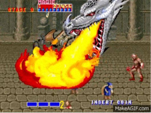 최고의 파워를 자랑하는 여캐의 브레스