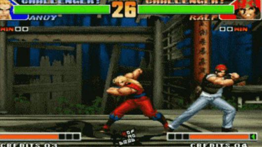 (다른 캐릭터의 필살기에 아랑곳하지 않고 한 방에 보내버린다!)  / 이종격투기 카페