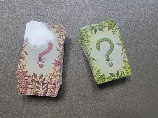 붉은색이 매운맛 카드다