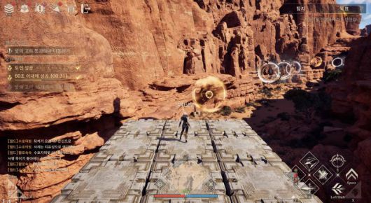 비행 컨트롤 실력을 시험하는 도약의 시련