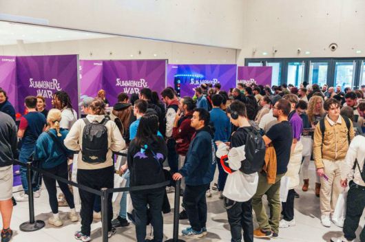 현장 이벤트 부스 전경