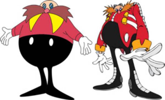 초창기 에그맨과 미래의 에그맨