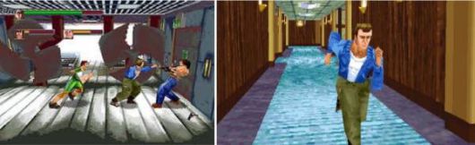 세가새턴 호환의 ST-V로 개발됐지만 상당한 완성도를 보여준다