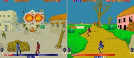 건물도 다 부수고, 앞으로 춤추면서 나아가는 것은 호러에 가깝다.