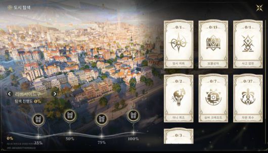 다양하게 준비된 서브 콘텐츠들