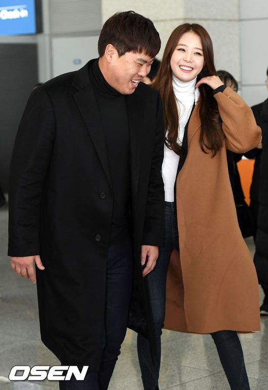 [OSEN=피츠버그(미국),박준형 기자]배지현이 취재진을 보고 미소짓고 있다./ soul1014@osen.co.kr