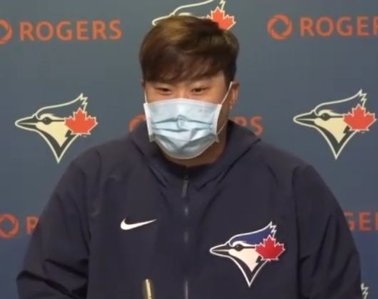 [사진] 류현진 화상 인터뷰