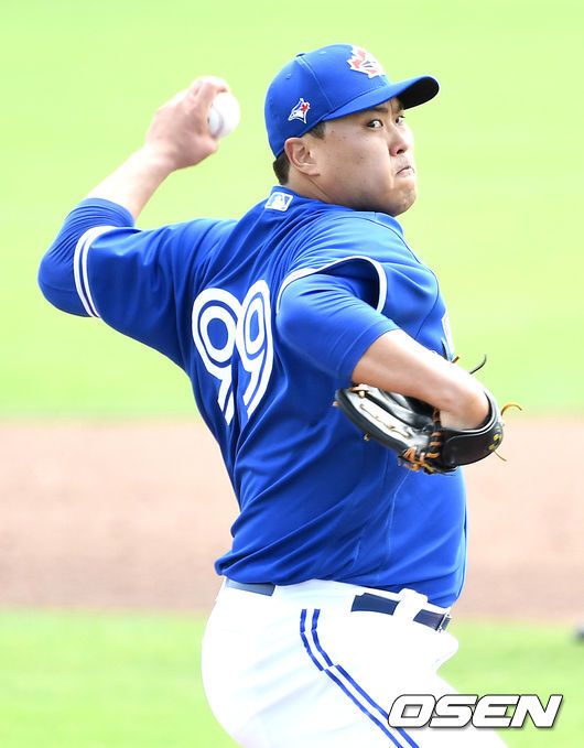 [OSEN=최규한 기자] 토론토 류현진. /dreamer@osen.co.kr