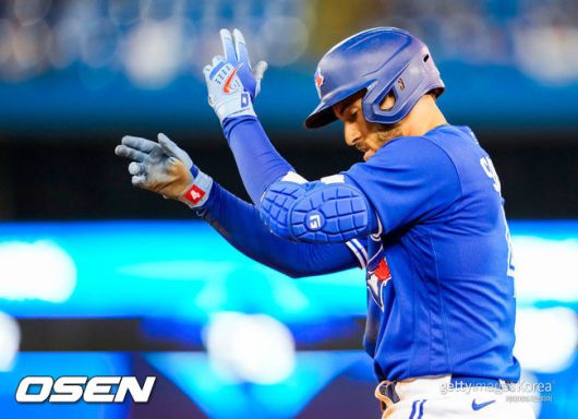 [사진] 조지 스프링어 2021.08.31 ⓒGettyimages(무단전재 및 재배포 금지)