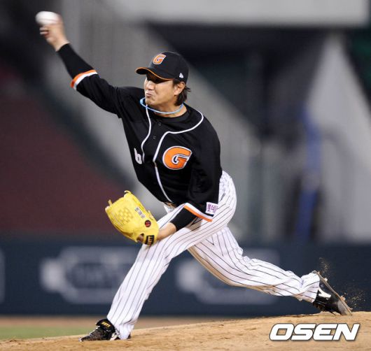 롯데 자이언츠 시절 손민한. /OSEN DB