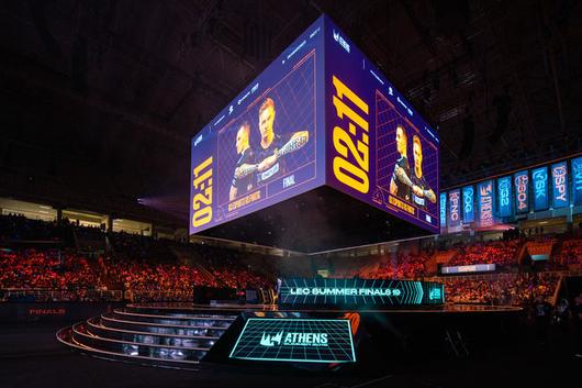 마지막 LEC 현장 결승전이 열린 그리스 아테네. /라이엇 게임즈 플리커.